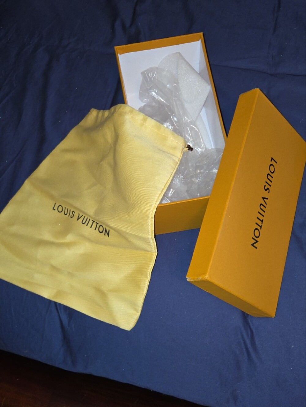 Luxury Designer Packaging Set - Gucci & Louis Vuitton Dust Bag and Shoe Boxes - Picture 5 of 15